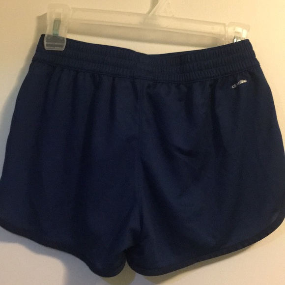 Blue adidas shorts - Picture 3 of 4